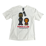 Bape x Adidas Dame Baby Milo T-Shirt
