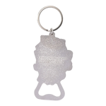 Anti Social Social Gemini Bottle Opener Key Chain - Court Side Gear & More