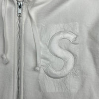 Supreme S Logo Zip Up Hoodie