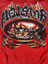 HELLSTAR Halloween  Skeleton AirBrushed Hoodie - Court Side Gear & More