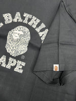 BAPE Wild Leopard Pattern College T-Shirt