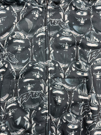 BAPE Ape Head Graffiti Shark Full Zip Hoodie