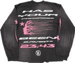 Hellstar Studios QR Code Christ Long Sleeve L/S T-Shirt - Court Side Gear & More