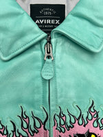 Hellstar x Avirex 50th Anniversary Leather Jacket