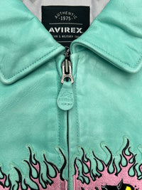 Hellstar x Avirex 50th Anniversary Leather Jacket