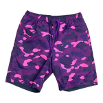 BAPE Color Camo Shark Reversible Shorts