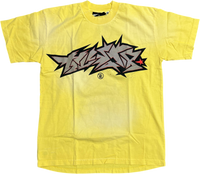 HELLSTAR CRACKED LOGO DISTRESS TEE - Court Side Gear & More
