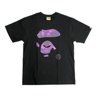 BAPE Color Camo Ape Face T-Shirt