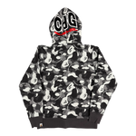 BAPE x CDG Shark Full Zip Up Hoodie