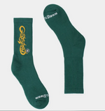 Godspeed New Age Logo Socks-Green