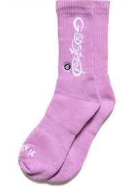 Godspeed New Age Logo Socks-Purple