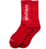 Godspeed New Age Logo Socks-Red