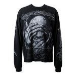 Hellstar No Evil Longsleeve T-Shirt Front Graphic