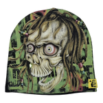 Hellstar Rasta Beanie Front Graphic