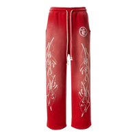 Hellstar Red Racer Sweatpants Front Graphic