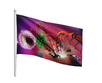 Travis Scott Astroworld Flag