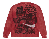 CJ X NIKE TIE DYE THERMAL RHINESTONE LONGSLEEVE