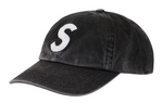 Supreme Pigment Coated S Logo 6-Panel Hat