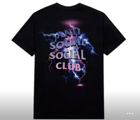 Anti Social Social Club Bolt From The Blue Lightning T-shirt