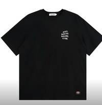 Anti Social Social Club X Dickies Logo T-Shirt Black Official