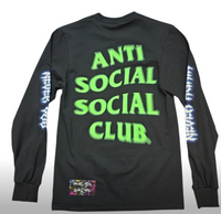 Anti Social Social Club Reaper L/S Glow in Dark Tee