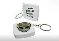 Anti Social Social Club Alien Mini Keychain Tape Measure Accessories
