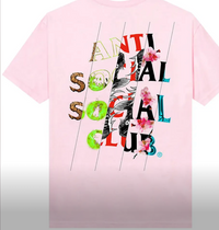 Anti Social Social Club Madness Tee (PINK)