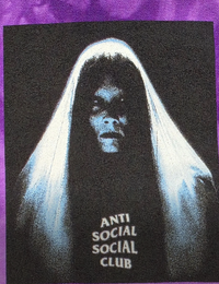 Anti Social Social Club Possessed Reflective Hoodie