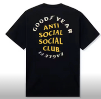 Anti Social Social Club X Goodyear Wet Tire T-Shirt