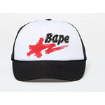Bape STA CAP/HAT Black Red - Court Side Gear & More