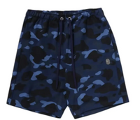 BAPE Color Camo Metal Ape Head Relaxed Fit Sweat Shorts
