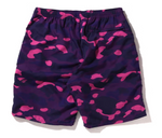 BAPE Color Camo Shark Beach Shorts