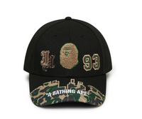 Bape X JEFF HAMILTON ABC CAMO MULTI LOGO COTTON TWILL Cap/Hat