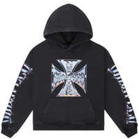 Godspeed Chrome Motto Hoodie Black Wash