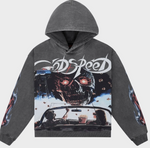 Godspeed Drive Hoodie Grey Wash