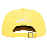 Supreme Washed Canvas S Logo 6-Panel Hat
