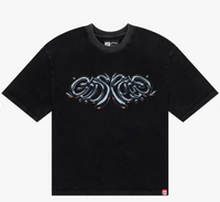 Godspeed Mercury Logo Tee (Black Wash)