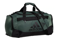 NWT Adidas Defense 2 Medium Duffel Bag - Green Oxide-Black