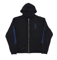 Chrome Hearts Thermal Lined Eyechart Logo Zip Up Hoodie