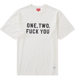 Supreme One Two Fuck You Tee
