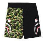 BAPE ABC Camo Side Shark Sweat Shorts - Court Side Gear & More