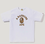 BAPE Wild Leopard Pattern College T-Shirt