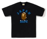BAPE COLLEGE JAPAN SNOW HEAD TEE
