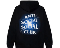 Anti Social Social Club Glow In The Dark Pain Hoodie