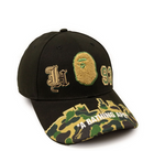 Bape X JEFF HAMILTON ABC CAMO MULTI LOGO COTTON TWILL Cap/Hat
