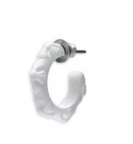 Chrome Hearts Silicone Single Hoop Earring