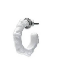 Chrome Hearts Silicone Single Hoop Earring