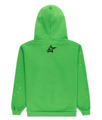 Sp5der Punk V2 Rhinestone Hoodie