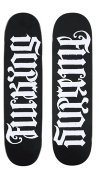 Supreme Ambigram Skateboard Deck FW25