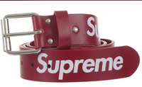 Supreme Repeat Leather Belt (FW25)